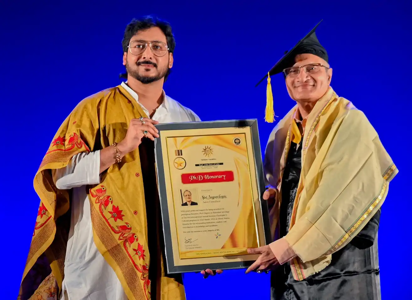 Nabatara Annual Seminar 2025 at Nabatara Institute Kolkata featuring spiritual discourse, charity initiatives, astrology and cultural performances